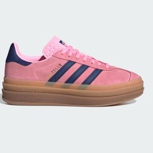 Adidas Gazelle Bold - Pink Glow - Women's US 9.5